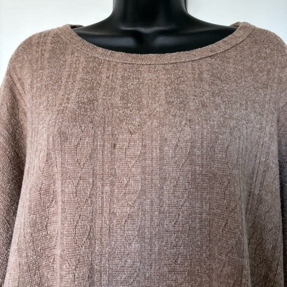 Three Bird Nest Sweet Heart Balloon Sleeve Knit Sweater | Size Medium - Picture 5 of 6